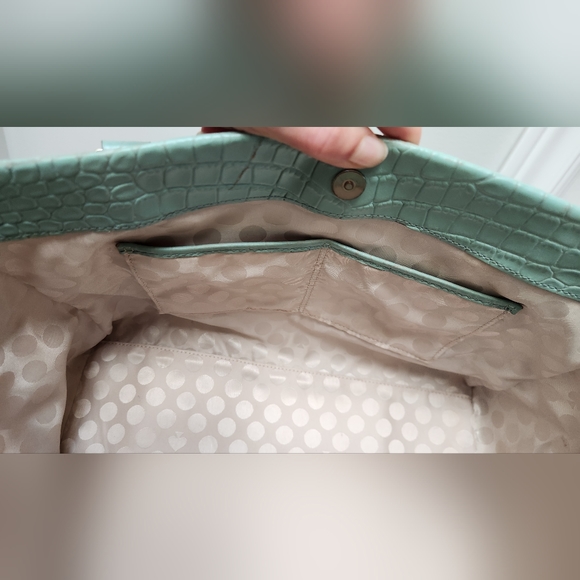 Kate Spade Croc Embossed Tote - Picture 11 of 17